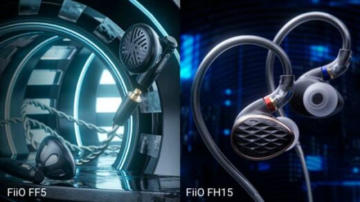 Auriculares FiiO FF5 y FH15