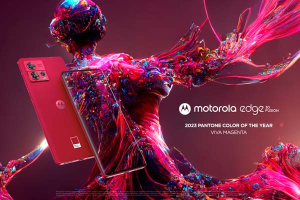 Motorola edge 30 fusion en Color Pantone
