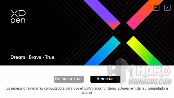 software XPPen Artist 13 2ª generación instalado