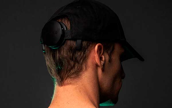 diadema de NextMind en cabeza