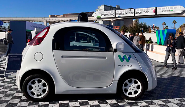 coche de Google Waymo