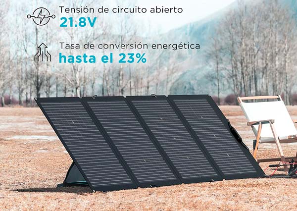 Panel solar 220W de EcoFlow
