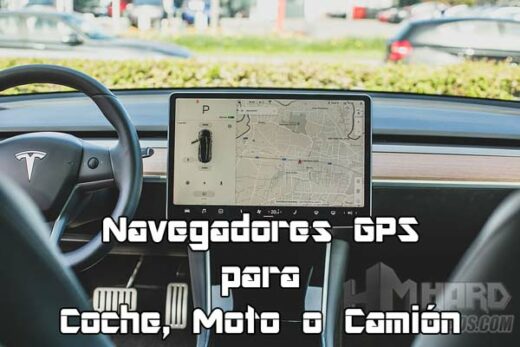 Navegadores GPS para coche, moto o camion