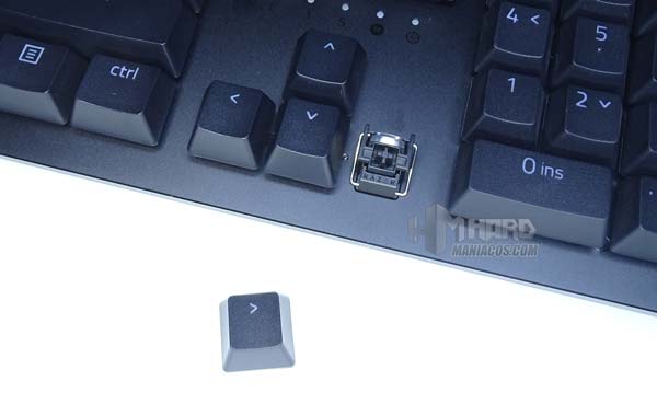 tecla y switches teclado Razer Huntsman V2 Analogic