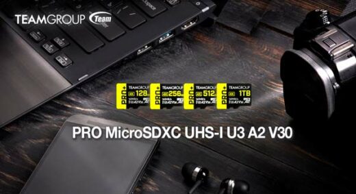 Tarjeta de memoria TEAMGROUP PRO+ MicroSDXC UHS-I U3 A2 V30