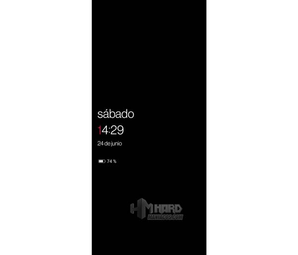 OnePlus 10 T 5G pantalla negra de reposo