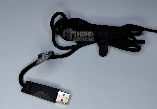 cable USB MSI FrixionFree raton MSI Clutch GM31 Lightweight
