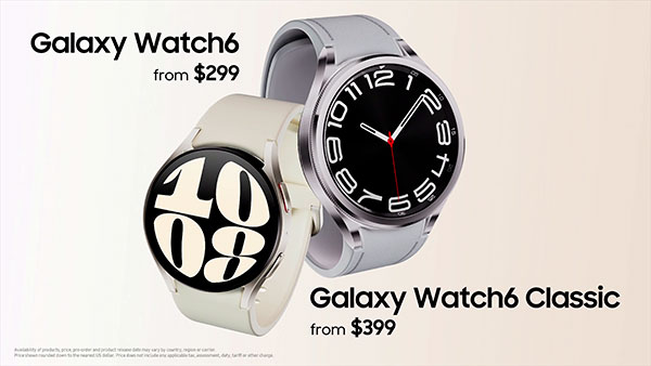 Samsung Galaxy Watch S6 y S6 Classic