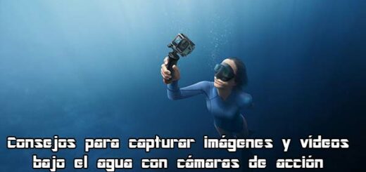 Consejos para capturar imágenes y vídeos bajo el agua con cámaras de acción
