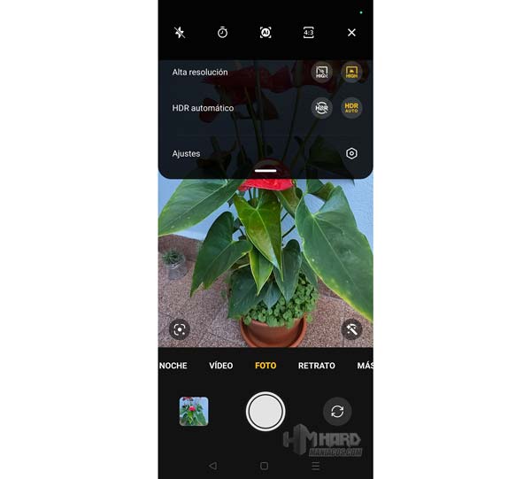 Modo High Ajustes camar OnePlus Nord CE 3 Lite 5G