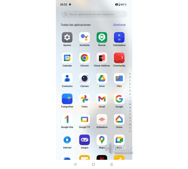 todas las apps de OnePlus Nord CE 3 Lite 5G