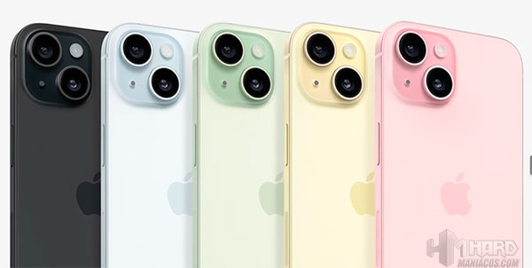 iPhone 15 y Plus colores
