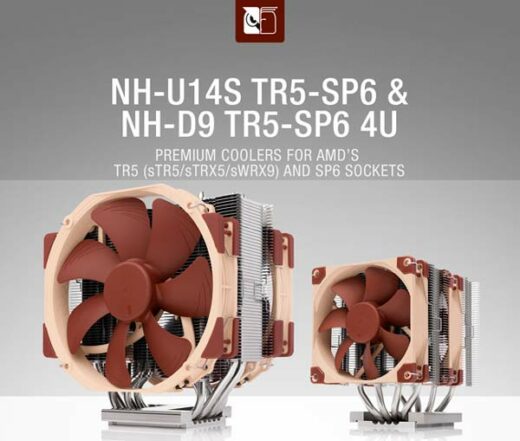 Nuevos disipadores Noctua para los nuevos procesadores Threadripper y Epyc de AMD