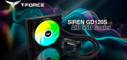Disipador para SSD T-FORCE SIREN GD120S AIO