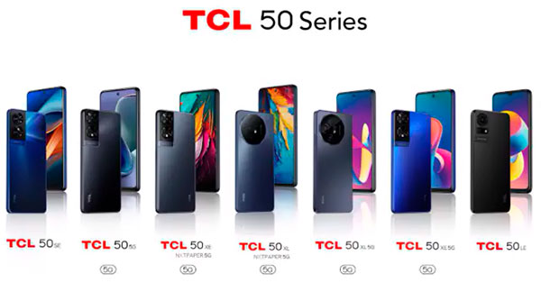 smartphones TCL 50 NXTPAPER CES 2024