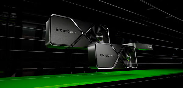 graficas RTX 40 SUPER de NVIDIA en CES 2024