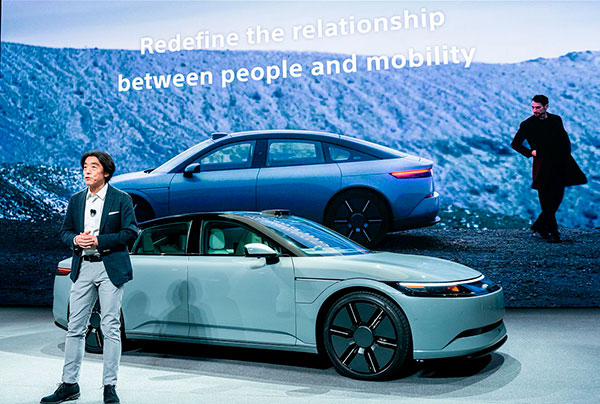 Afeela Sony y Honda en CES 2024