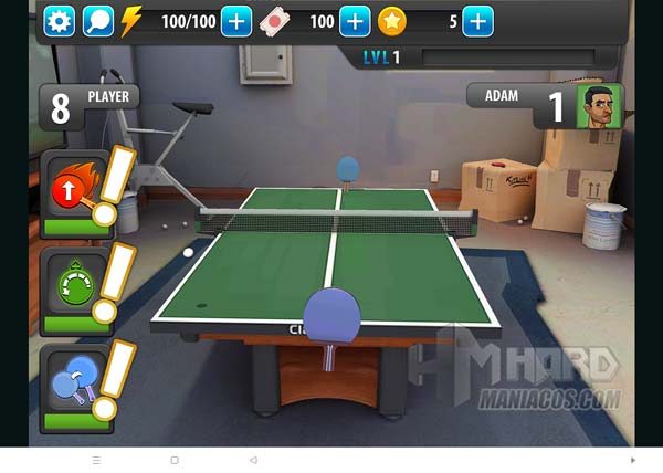 Ping Pong Master en OnePlus Pad