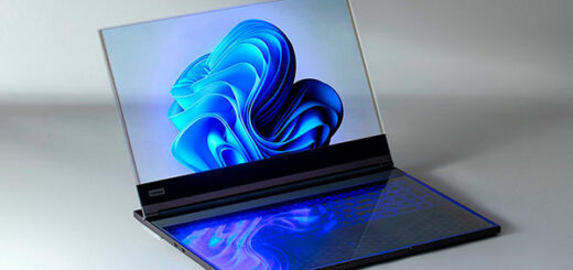 Lenovo ThinkBook Transparent Display Laptop Concept portada