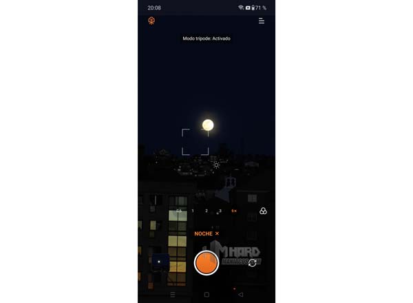Tripode Modo Noche software camara OnePlus 12