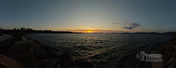 Foto puesta de sol panoramica camara OnePlus 12