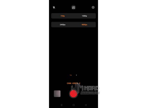 opciones Camara Lenta OnePlus 12