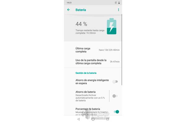 carga inversa de OnePlus 12 a Umidigi One Max 44%