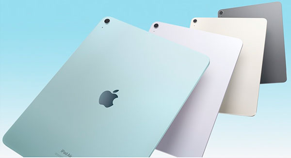 iPad Air 6ª Gen colores disponibles 