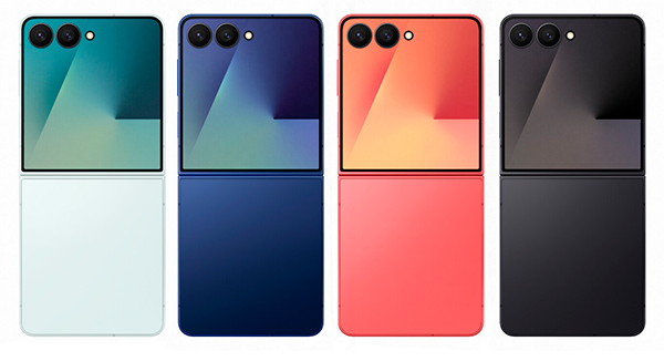 Samsung Galaxy Z Flip7 colores