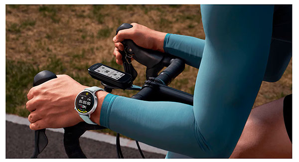 Xiaomi Watch 4 en deporte ciclismo