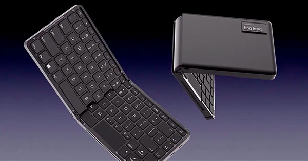Mini PC teclado plegable Ling Long portada