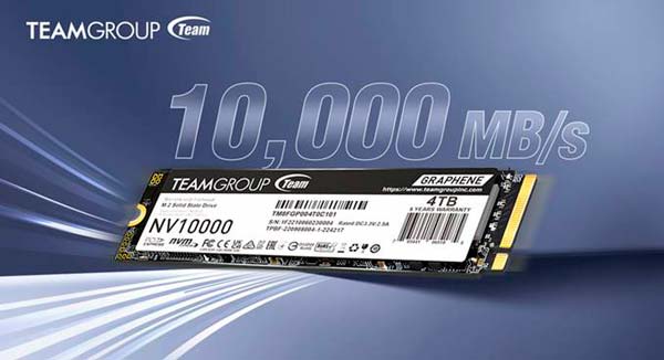 TEAMGROUP NV10000 M.2 PCIe 5.0