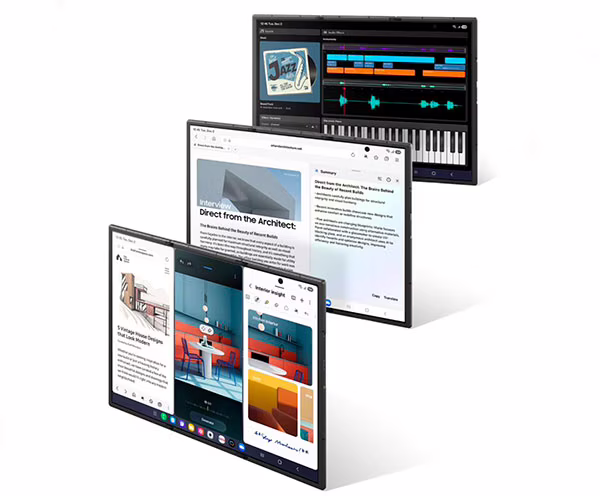 multitarea en Galaxy Z TriFold