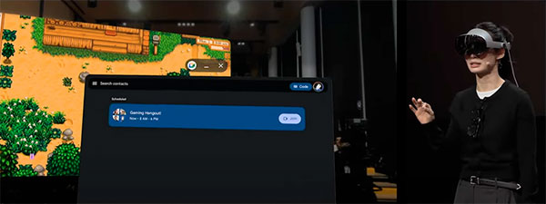 funciones entretenimiento Samsung Galaxy XR