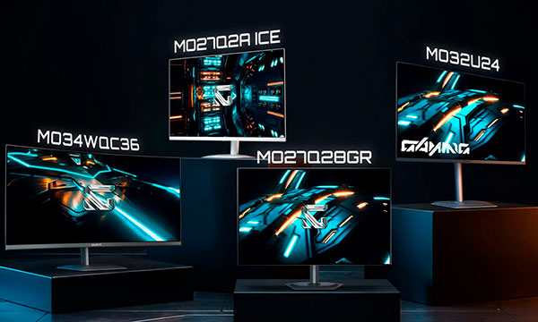 monitores Gigabyte en CES 2026