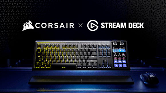 teclado Galleon 100 SD Corsair en CES 2026