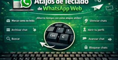 Atajos de teclado de WhatsApp Web