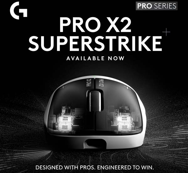 Logitech PRO X2 SUPERSTRIKE