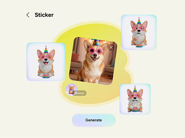 creación de stickers con Galaxy AI en Galaxy S26