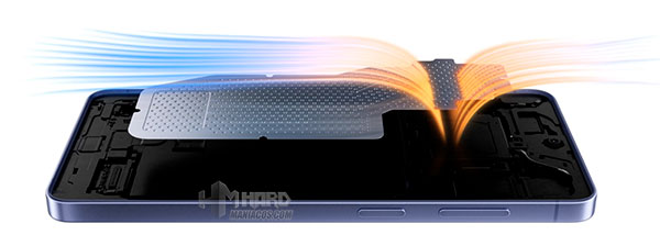 camara de vapor en Galaxy S26