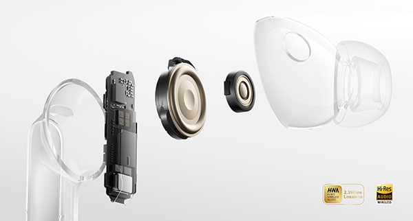 partes internas sonido Huawei FreeBuds Pro 5