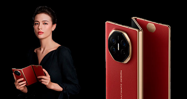Huawei Mate XT Ultimate color rojo