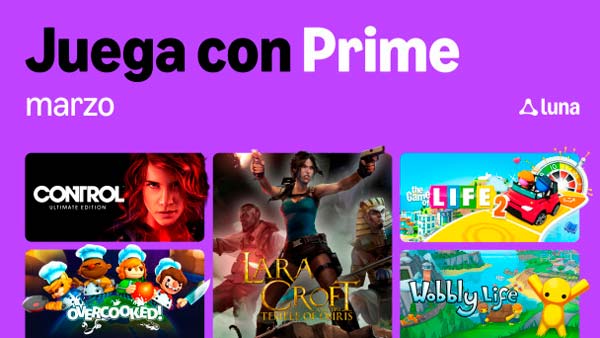 Juega con Prime, Marzo