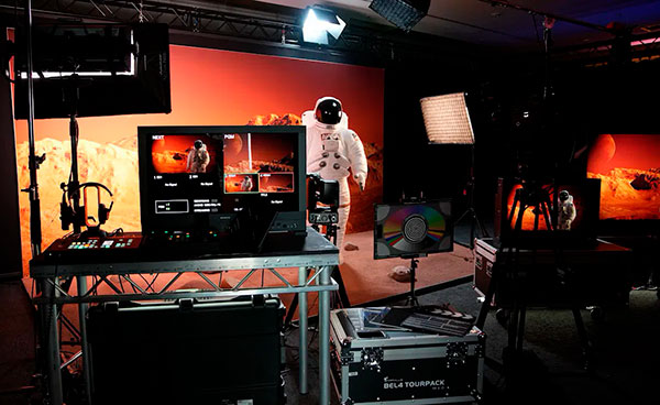 tecnología RGB LED en cine