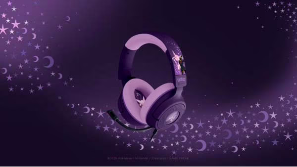 Auriculares Razer Kraken V4 X Espeon & Umbreon Edition con iluminación Chroma RGB