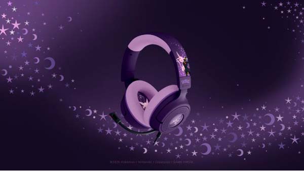 Auriculares Razer Kraken V4 X Espeon & Umbreon Edition con iluminación Chroma RGB