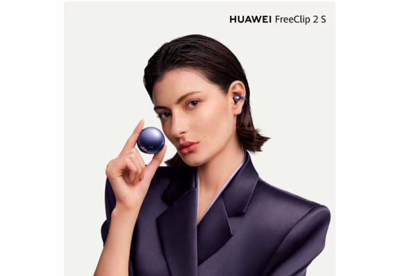 HUAWEI FreeClip 2 S en color Deepsea Blue con acabado brillante