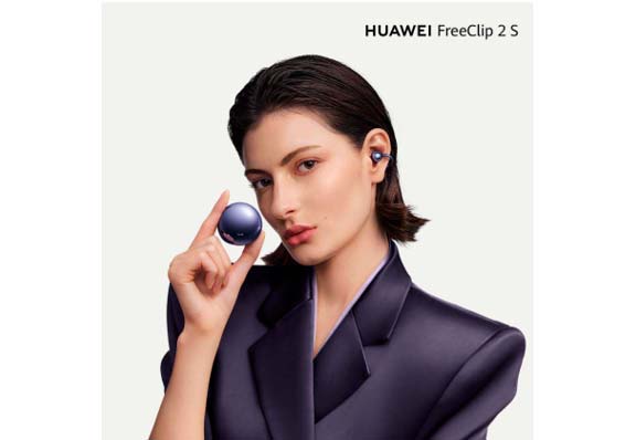HUAWEI FreeClip 2 S en color Deepsea Blue con acabado brillante