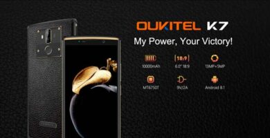 oukitel k7, portada