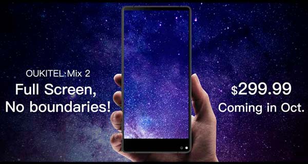 Anunciados los nuevos OUKITEL Mix 2 y C8